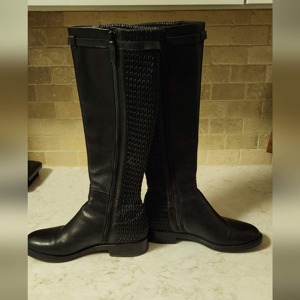 Cole Haan Black Over the Knee Boots